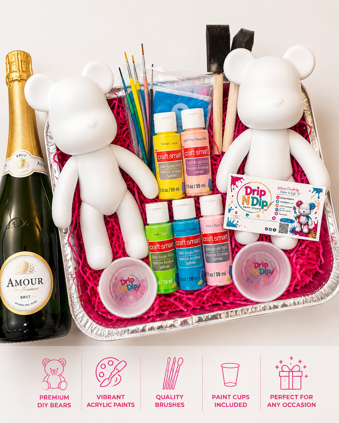 Drip N Dip Take-Home Paint Kit